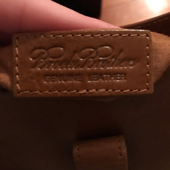 Brooks brothers genuine leather handbag new - Picture 2 of 2